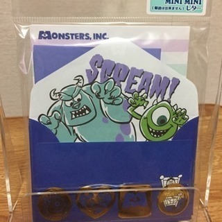 モンスターズインク ミニミニレター