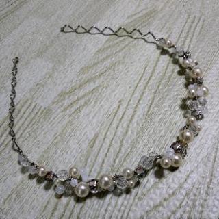 【美品】カチューシャ【ブライダル パーティ】の画像