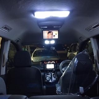 ☆ VOXY ZS煌Ⅱ フリップダウンモニター 両側パワスラ フルセグTV 18インチアルミ HDDナビ ☆の画像