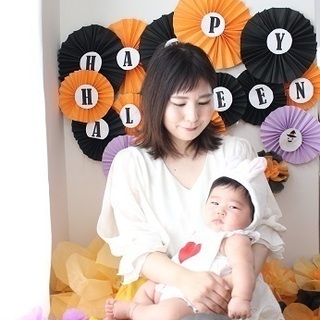 １０月３日上尾・赤ちゃんとママのハロウィン撮影・ハグヨガ体験