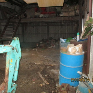 福岡、農機具倉庫、ごみかたずけ、引き取り、処分格安