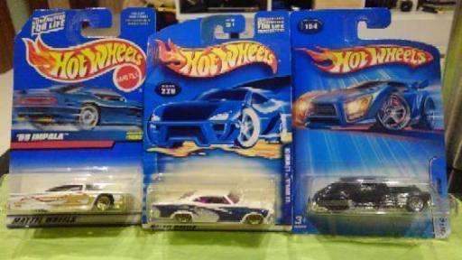 1/64 Hot Wheels シリーズ 3つセット