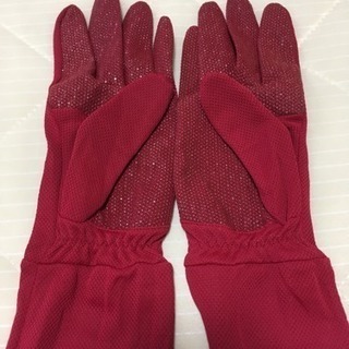 新品未使用 モンベル レディース グローブ UVカットの画像