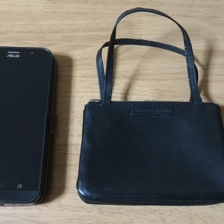 ツモリチサト 小さなバッグ（黒）の画像