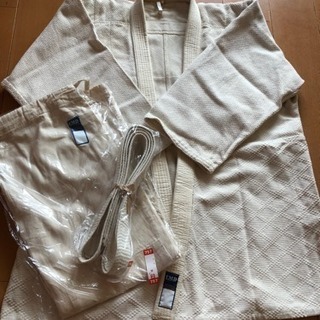 高校の体育の授業で使った 柔道着の画像