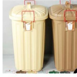 オシャレなゴミ箱の画像