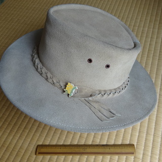 【ハット　皮製品】お値下げしました！