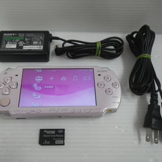 ■美品■PSP2000 プレイステーション・ポータブル ローズ・...