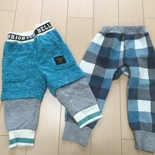子供服 ズボン 80cm 裏起毛