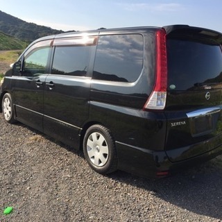 分割可能 サービス車両 日産セレナ 車検31年11月 平成18年式 スマートキー 両側電動の画像