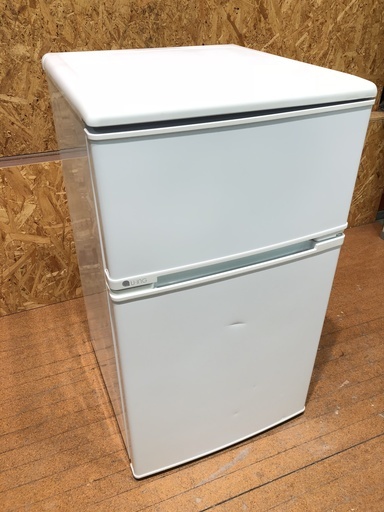 U-ING ユーイング UR-D90H 88L 2ドア 冷凍冷蔵庫 クリーニング済 初期動作保証あり
