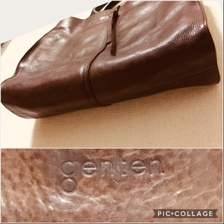 ゲンテン レザーバッグの画像