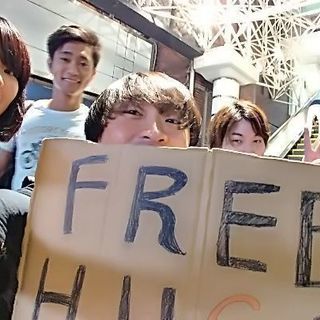 9月22日 渋谷駅前でフリーハグ仲間募集中☆