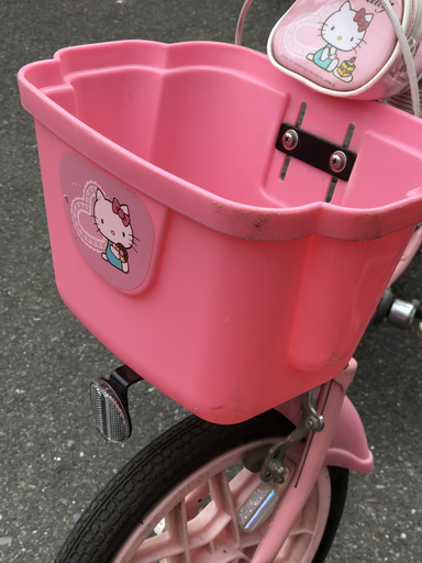 商談中】子供自転車ブリジストン14インチキティちゃん女の子 商談中】子供自転車ブリジストン14インチキティちゃん女の子