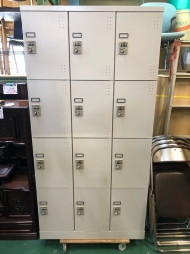 KOKUYO １２人用 ロッカー 取説 鍵有り 中古