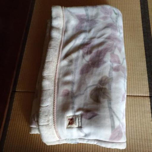 ＊Wサイズ＊京都西川＊アクリル毛布＊クリーニング済み☆