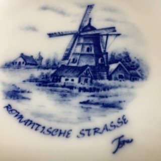 ROMANTISCHE STRASSE ケーキ皿（4枚セット）デザートプレート・銘々皿・取り皿の画像
