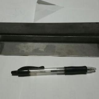 ステンレス、ナンバーステーの画像