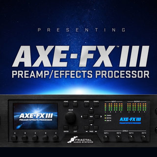 ◆新品 全国配送無料！! AXE FX Ⅲ fractal audio systems 並行輸入品 即納 ギター エフェクター kemper line boss fender gibson 