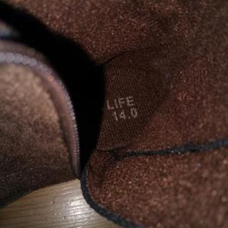 ブーツ14センチの画像