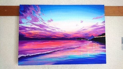 絵画 アート インテリア 海 KATSUYA153