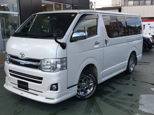 ハイエースｽｰﾊﾟｰGLディーゼル4WDモデリスタメッキホイール