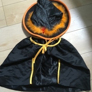 ハロウィン用🎃マント&三角帽子🎃ベビーにぴったり🎶