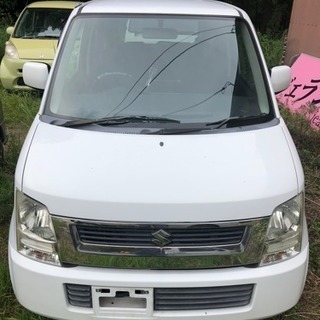 SUZUKI ワゴンR 2004年 白色 車検無しです☆HDDナビ付き ETC付き 福岡市南区の画像