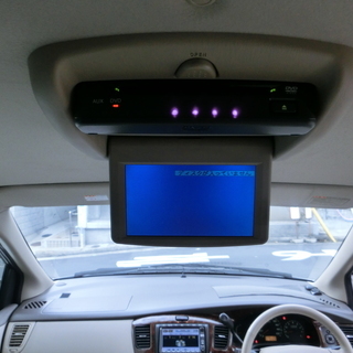 マツダ　MPV　V6　革シート　リモコンエンジンスターター　オートクルーズ　両側パワースライド　　HID　後席モニター 付き　の画像