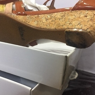 あしながおじさん・デコレーションサンダル24.5cmの画像