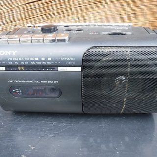 防災用に！　sony/ソニー ラジカセ CFM-10