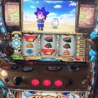 パチスロ実機 秘宝伝Rev コイン不要機付き