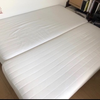 無印良品 スモールベッド 脚付きマットレスの画像