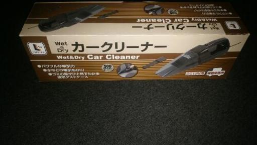 水も吸える カークリーナー wet \u0026 dry(o・д・)