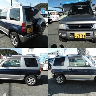 パジェロミニ 12年 NA A/T 4WD 検 30年11 乗って帰れますの画像