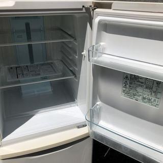 ★ 動作〇 ★ ノンフロン冷凍冷蔵庫 Panasonic NR-TB143W-HG 138L ◆ パナソニック [ 幅480 x 奥行584 x 高さ1119 mm ] 2010年製の画像