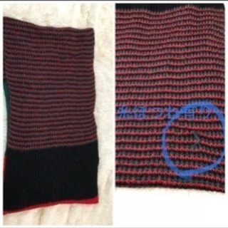 カラフルカラースヌードの画像