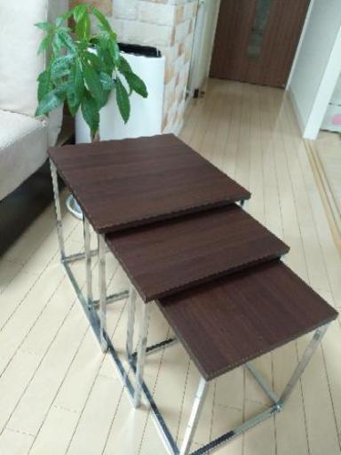 【sale!!】お洒落な三段テーブル☆
