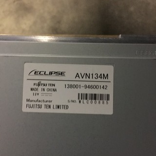 限界値下げ！イクリプス カーナビの画像