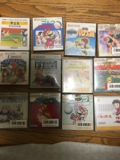 ファミリーコンピューター ディスクシステム 本体とソフト