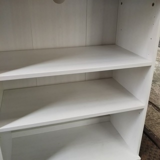 4/6（土）まで［イケアIKEA 白棚］⁑リサイクルショップヘルプの画像