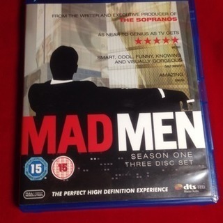 送料込Blu-ray 3枚組MADMEN SEASON ONE 英語版の画像