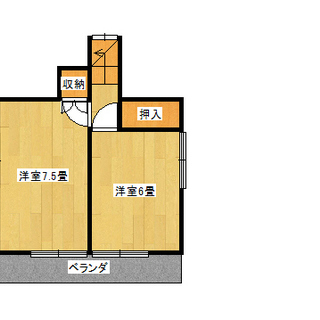 〔六月退去予定です〕五日市の八幡が丘団地、坂の下に小学校。　間取り図訂正予定 - 広島市