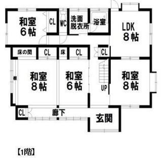長生郡白子町　戸建７LDK　３１０万円　の画像