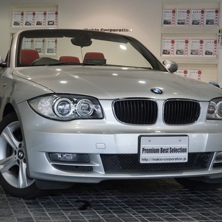 BMW 120ｶﾌﾞﾘｵﾚ　1ｵﾅ/赤革/HID/ﾃﾞｨｰﾗｰ記...