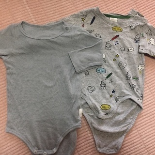 80cm半袖、長袖ロンパースGAPコンビミニ等の画像