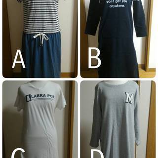 ワンピース＆トレーナー（レディース７着セット）の画像