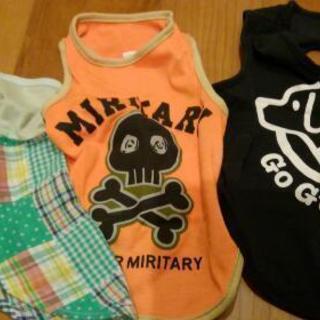 ワン子のお洋服3枚