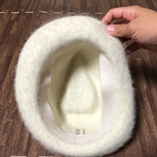 ふわふわ帽子 アンゴラ入りの画像