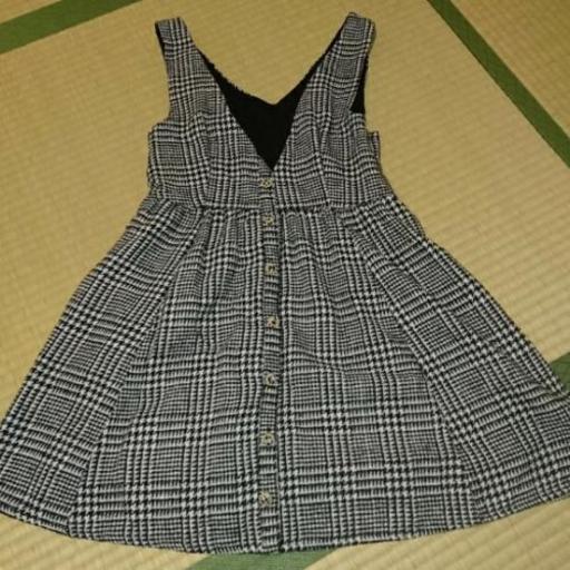 イング 千鳥柄ワンピース